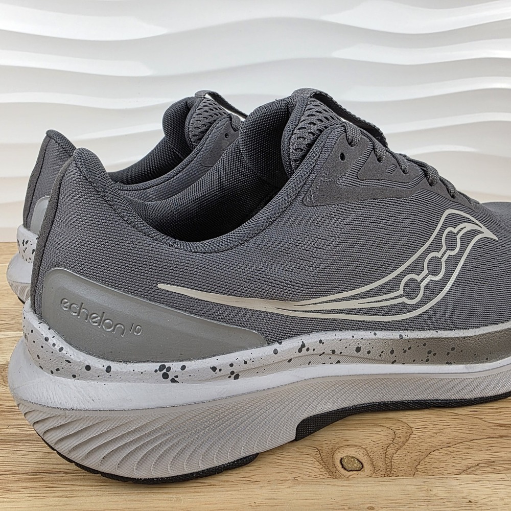 Saucony Echelon 10 Sneakers Mens Size 11.5 Extra‎ Wide Carbon Black S21046-104 - Picture 8 of 14